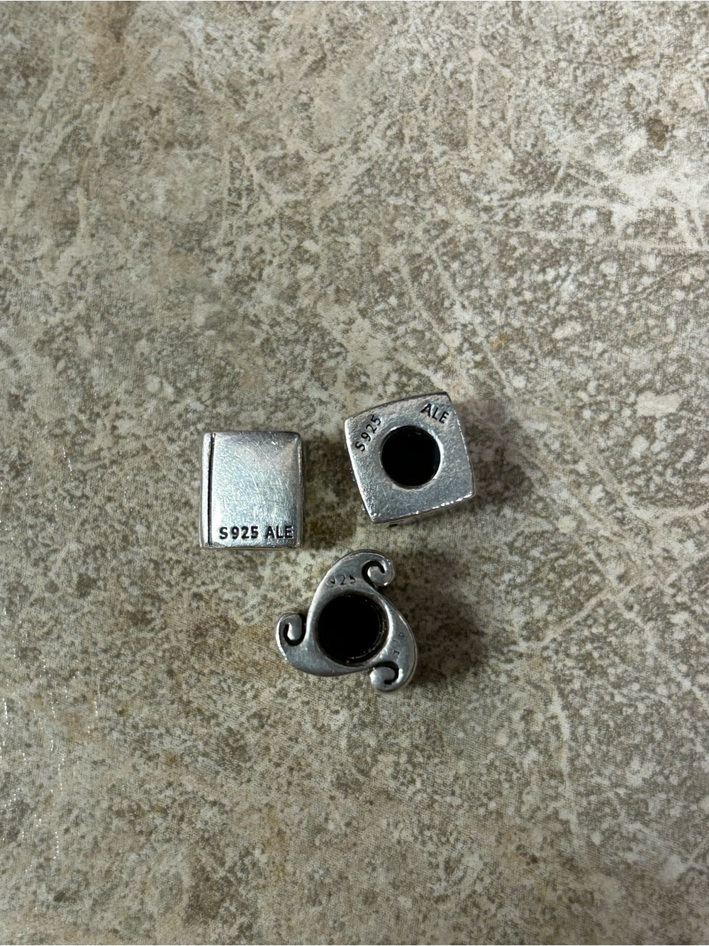 Pandora Charms/spacer lot (Retired) ALE S925 - Picture 2 of 4